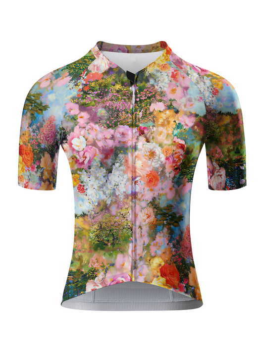 ROCKBROS Women's Impressionist Garden Aero Jersey