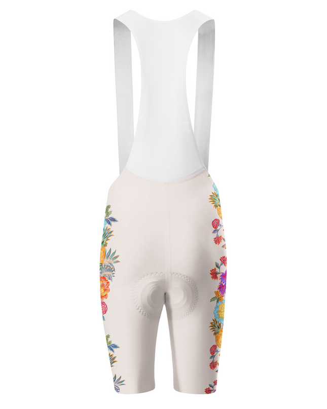ROCKBROS Women's Tropical Punch Pineapple & Floral High-Contrast Pro Aero Set