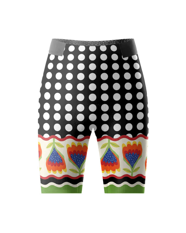 ROCKBROS Women's Daisy Print Cycling Jersey