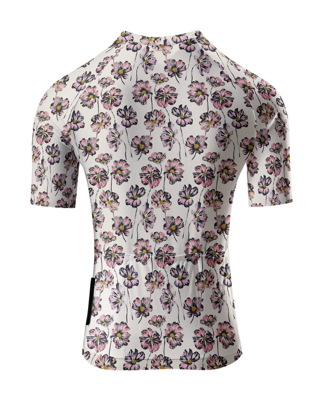 ROCKBROS Women's Cosmos Field Pen-and-Wash Botanical Pro Jersey