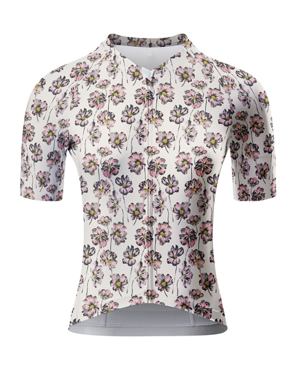 ROCKBROS Women's Cosmos Field Pen-and-Wash Botanical Pro Jersey