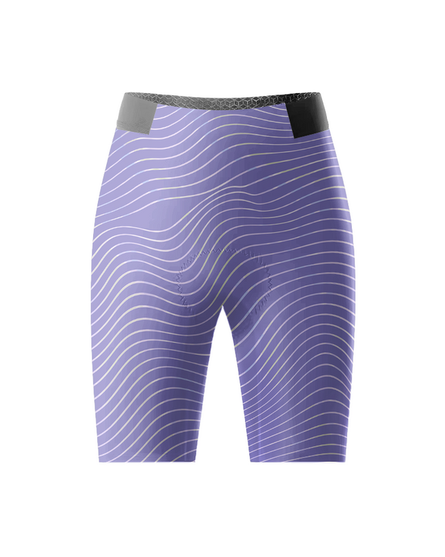 ROCKBROS Women's Lavender Wave Cycling Shorts