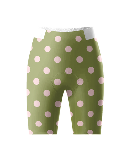 ROCKBROS Women's Nature-Inspired Polka Dot Cycling Shorts