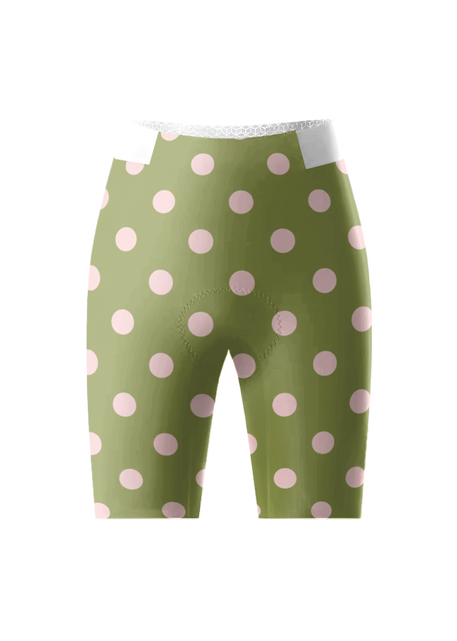 ROCKBROS Women's Nature-Inspired Polka Dot Cycling Shorts