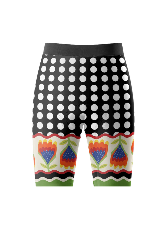 ROCKBROS Women's Daisy Print Cycling Set