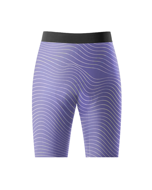 ROCKBROS Women's Lavender Wave Cycling Shorts