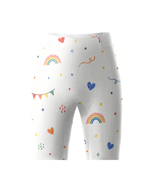 ROCKBROS Women's Pluralism Portrait Pride Edition Cycling Shorts