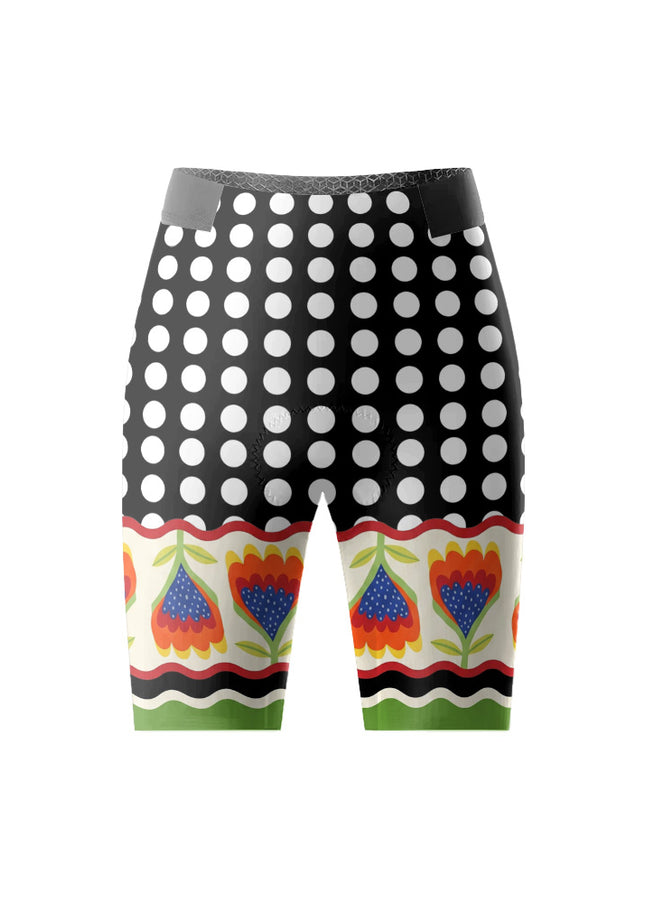 ROCKBROS Women's Daisy Print Cycling Set