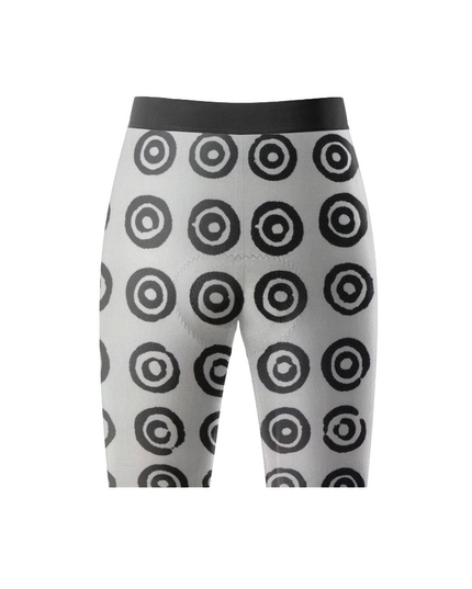 ROCKBROS Women's Monochrome Geometric Cycling Shorts