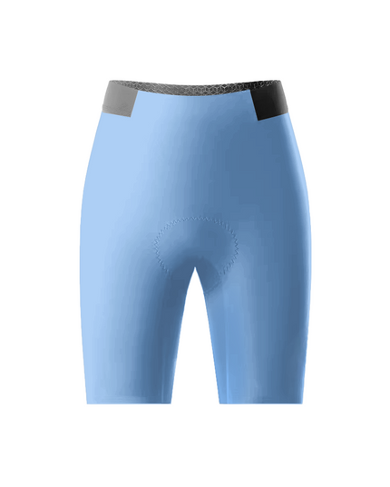 ROCKBROS Women's Solid Light Blue Cycling Shorts