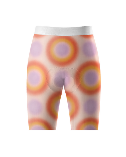 ROCKBROS Women's Gradient Halo Circle Cycling Shorts