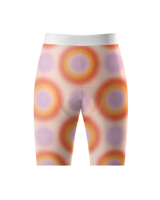 ROCKBROS Women's Gradient Halo Circle Cycling Shorts