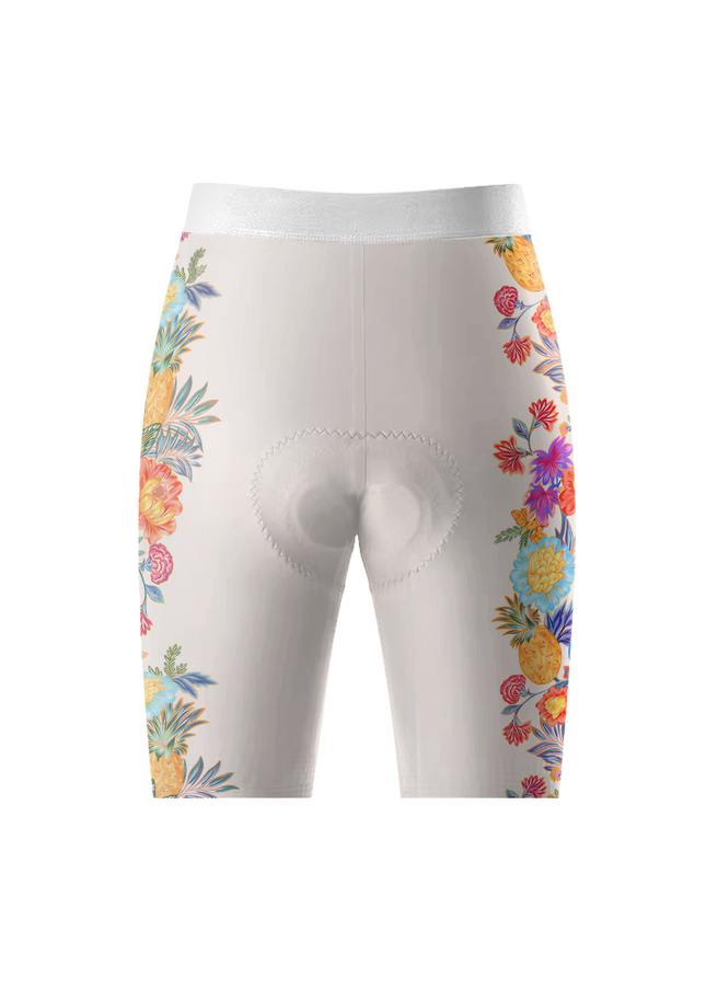 ROCKBROS Women's Tropical Punch Pineapple & Floral High-Contrast Pro Aero Set