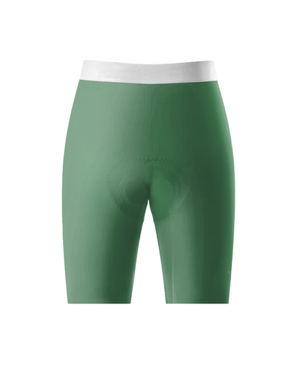 ROCKBROS Women's Solid Dark Green Cycling Shorts