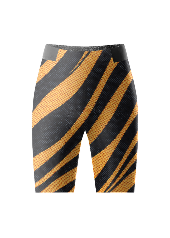 ROCKBROS Women's Contrast Diagonal Cycling Shorts
