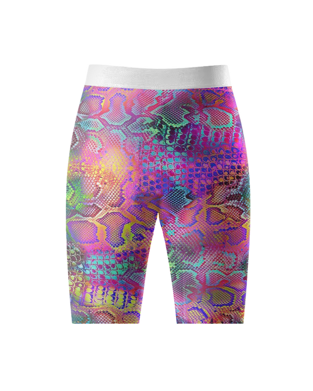 ROCKBROS Women's Neon Colorful Snakeskin Women's Cycling Set