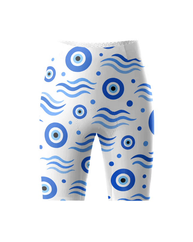 ROCKBROS Women's Venice Beach Evil Eye Cycling Shorts