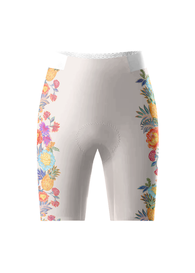 ROCKBROS Women's Tropical Punch Pineapple & Floral High-Contrast Pro Aero Set