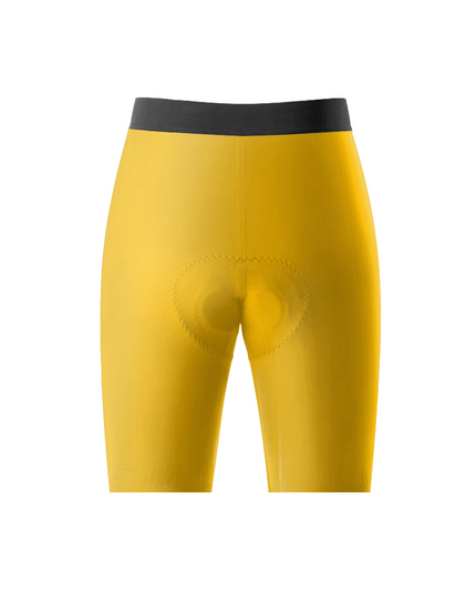ROCKBROS Men's Solid Bright Yellow Cycling Shorts