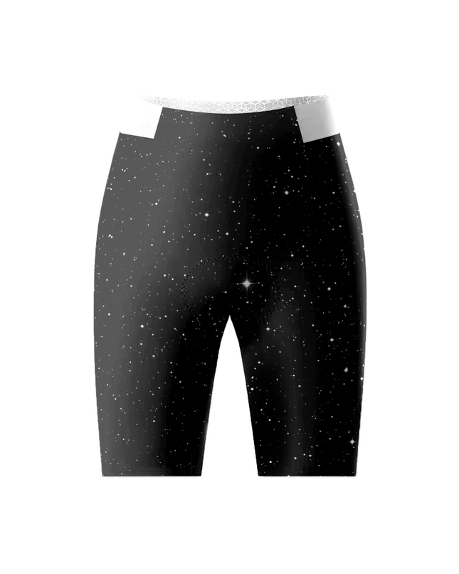 ROCKBROS Women's Celestial Galaxy Starlight Seamless Cycling Shorts