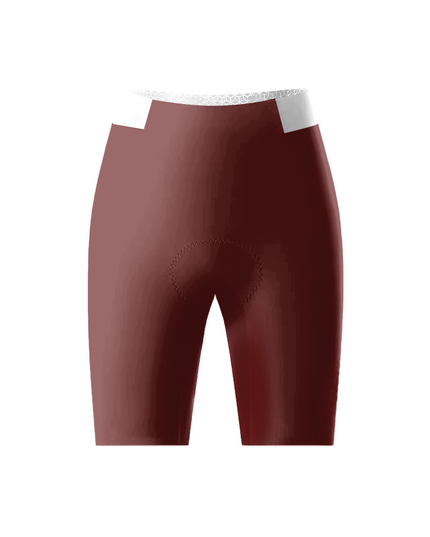 ROCKBROS Women's Earthy Marsala Minimalist Seamless Cycling Shorts
