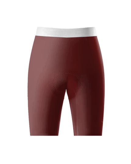 ROCKBROS Women's Earthy Marsala Minimalist Seamless Cycling Shorts