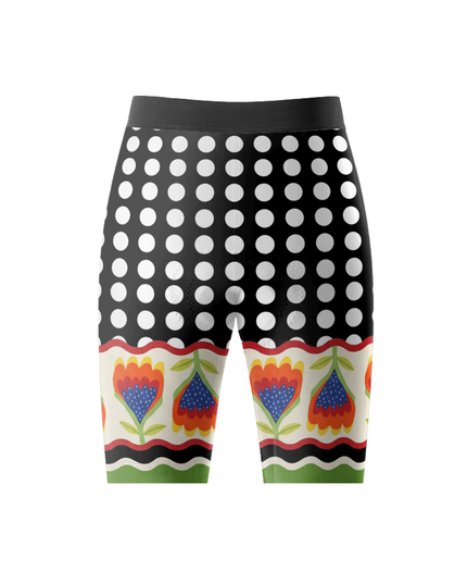 ROCKBROS Women's Daisy Print Cycling Jersey