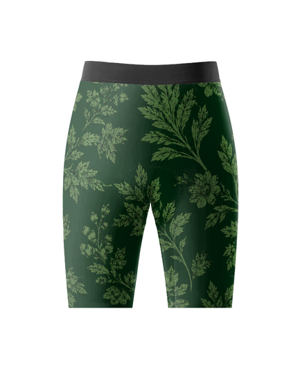 ROCKBROS Women's Leaf Print Cycling Shorts