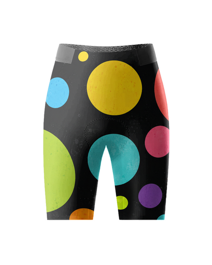 ROCKBROS Women's Techwear Graffiti Dot Cycling Shorts