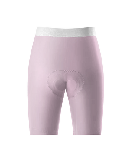 ROCKBROS Women's Solid Light Pink Honeycomb Waist Cycling Shorts