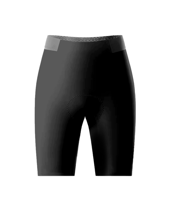 ROCKBROS Men's Solid Matte Black Cycling Shorts