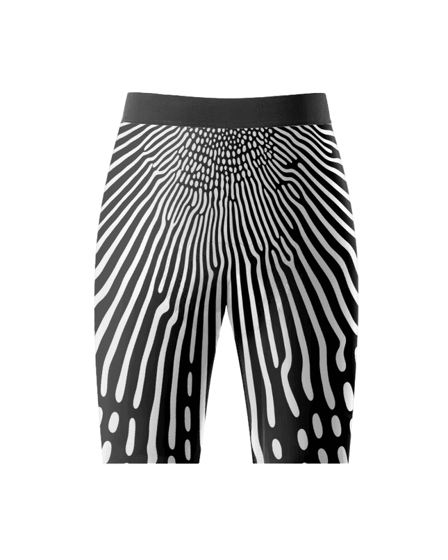 ROCKBROS Women's Optical Wave Print Cycling Shorts