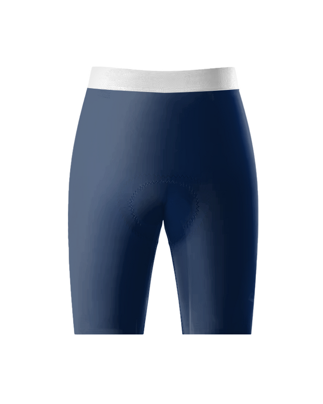 ROCKBROS Women's Solid Gradient Navy Honeycomb Waist Cycling Shorts