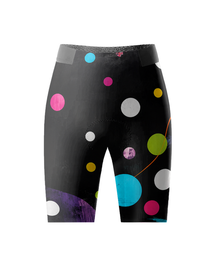 ROCKBROS Women's Multicolor Polka Dot Cycling Shorts