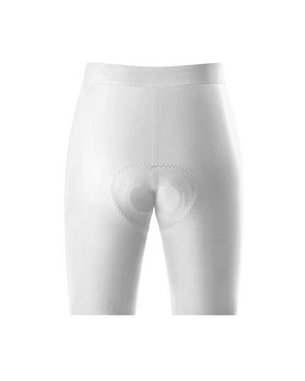 ROCKBROS Women's Solid Pure White Cycling Shorts