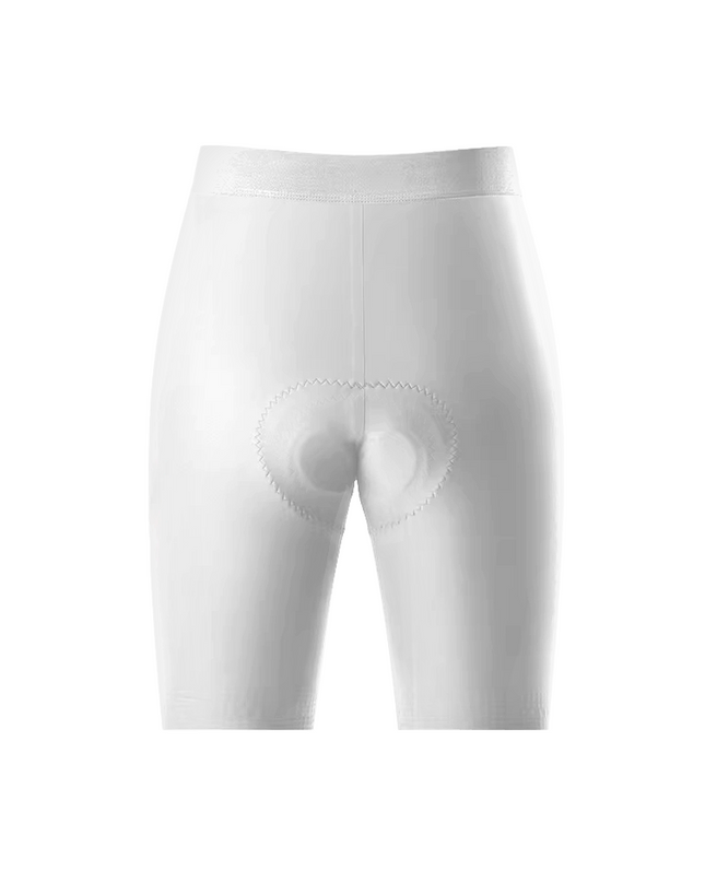 ROCKBROS Women's Solid Pure White Cycling Shorts