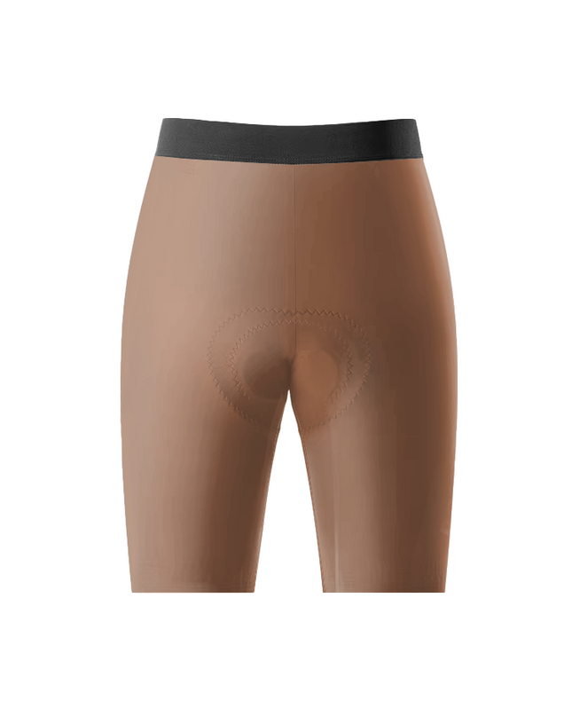 ROCKBROS Men's Brown Padded Cycling Shorts