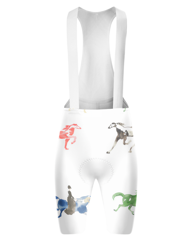 ROCKBROS Women's Gallop in Watercolor Artistic Pro Bib Shorts
