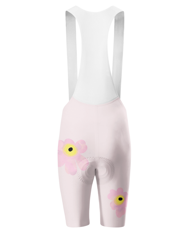 ROCKBROS Women's Nordic Bloom Artistic Pro Bib Shorts