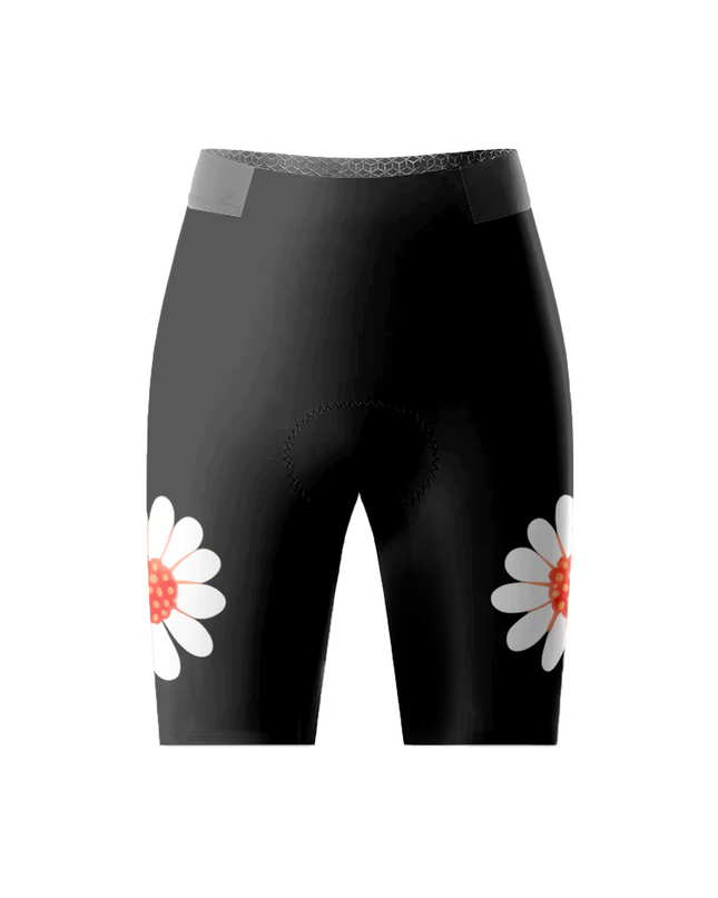 ROCKBROS Women's Retro Daisy & Polka Dot Fusion Heritage Cycling Set