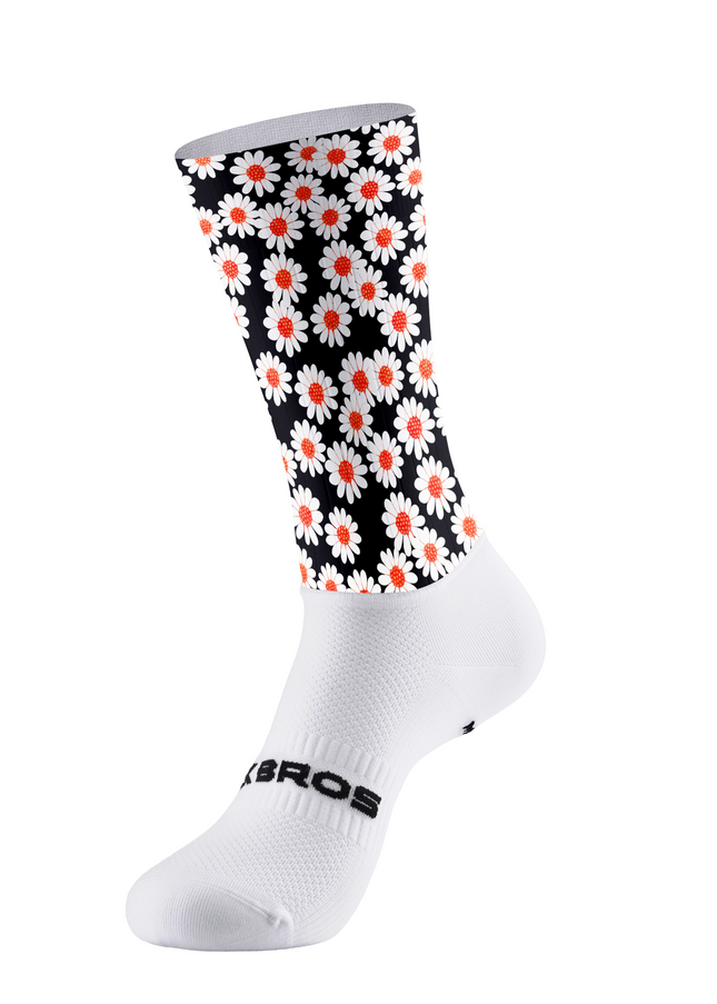 ROCKBROS Women's Retro Daisy & Polka Dot Fusion Heritage Cycling Set
