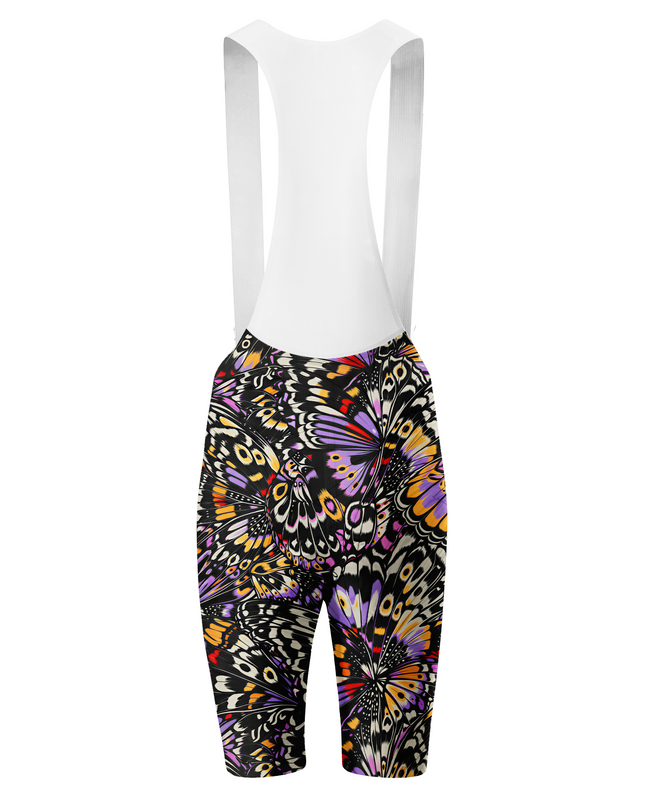 ROCKBROS Women's Monarch Kaleidoscope Full-Print Pro Bib Shorts