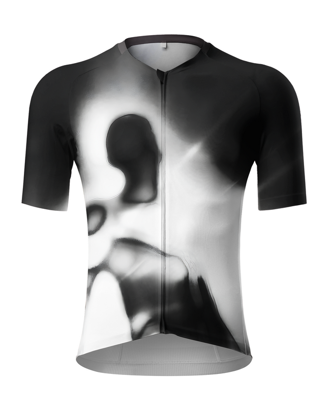 RockBros Men's "Noir Flux" Kinetic Liquid Gradient Cycling Jersey