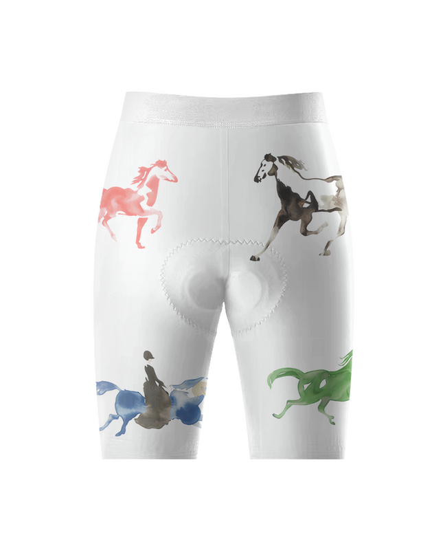 ROCKBROS Women's Gallop in Watercolor Artistic Pro Cycle Shorts