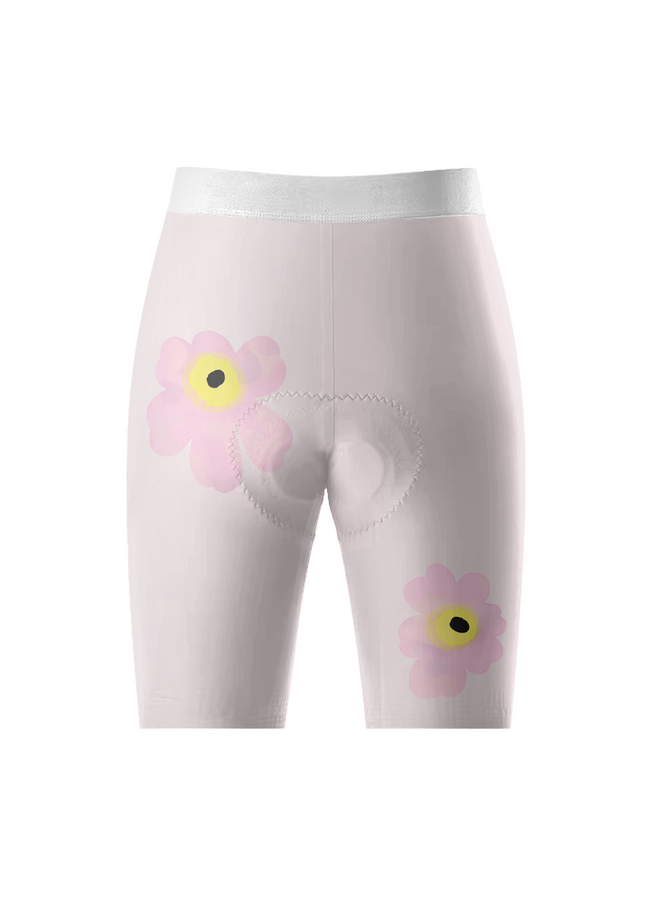 ROCKBROS Women's Nordic Bloom Artistic Pro Cycle Shorts