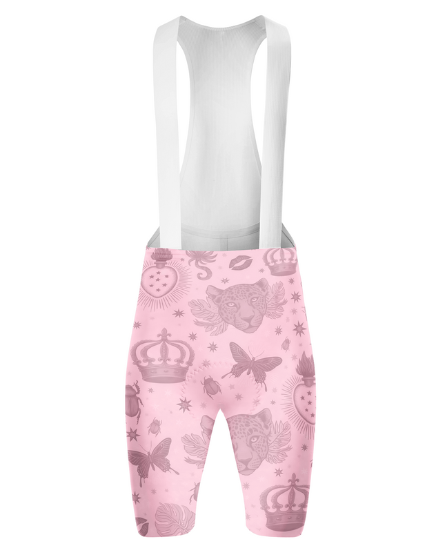 ROCKBROS Women's Surreal Pink Leopard & Crown Limited Edition Aero Set
