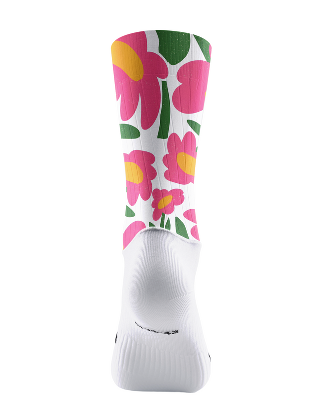 ROCKBROS Women's Retro Pop Floral Nature Print Moisture-Wicking Jersey