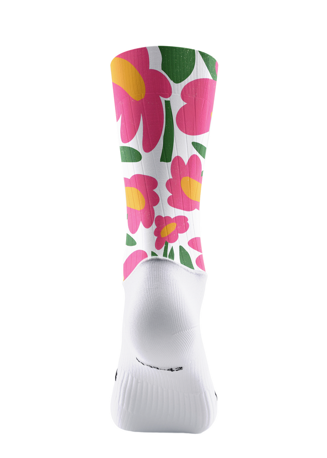 ROCKBROS Retro Pop Floral Nature Print Breathable Socks