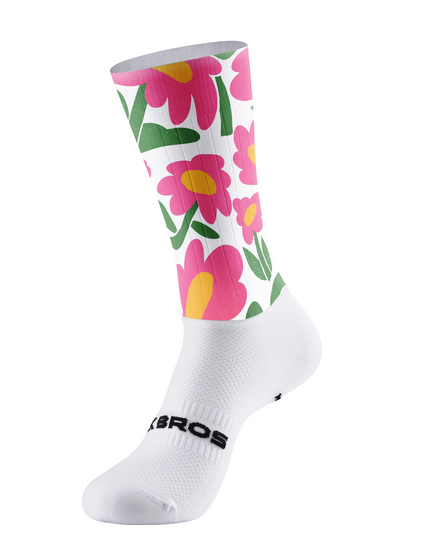 ROCKBROS Women's Retro Pop Floral Nature Print Moisture-Wicking Jersey