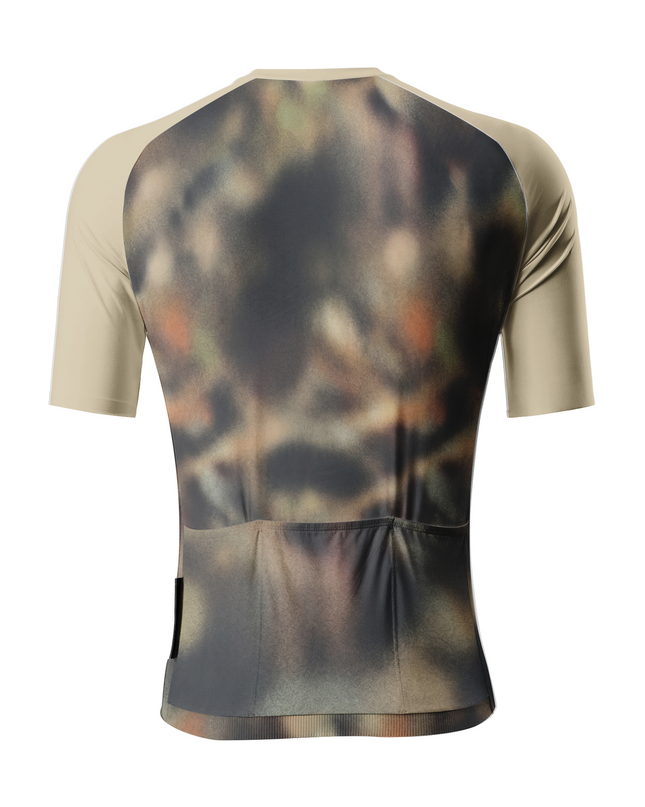 ROCKBROS Men's Urban Mirage Full-Print Pro Bib Shorts